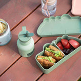 Done by Deer - Croco - Paslanmaz Çelik Suluk & Matara - Yeşil - 350 ml