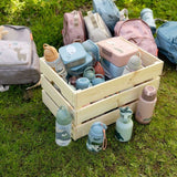 Done by Deer - Croco - Paslanmaz Çelik Suluk & Matara - Yeşil - 350 ml