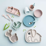 Done by Deer - Deer Friends - Paslanmaz Çelik Çatal, Kaşık & Bıçak Seti - Pembe