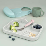 Done by Deer - Deer Friends - Paslanmaz Çelik Çatal, Kaşık & Bıçak Seti - Pembe