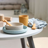 Done by Deer - Deer Friends - Paslanmaz Çelik Çatal, Kaşık & Bıçak Seti - Hardal