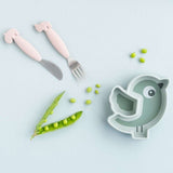 Done by Deer - Deer Friends - Paslanmaz Çelik Çatal & Kaşık Seti - Bej