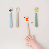 Done by Deer - Foodie - 3'lü Mama Kaşık Seti - Mavi