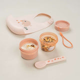 Done by Deer - Tiny Farm - Çatal, Kaşık & Bıçak Seti - Pembe