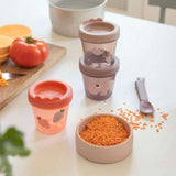 Done by Deer - Ozzo - 3'lü Atıştırmalık Kabı - Pembe