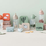 Done by Deer - Happy Clouds - 3'lü Saklama Kabı - Yeşil