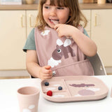 Done by Deer - Happy Clouds - Kaymaz Bölmeli Tabak - Pembe