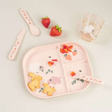 Done by Deer - Tiny Farm - Kaymaz Bölmeli Tabak - Pembe