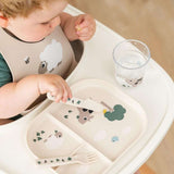 Done by Deer - Tiny Farm - Kaymaz Bölmeli Tabak - Bej