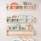 Done by Deer - Elphee - Vakumlu Bölmeli Silikon Tabak - Bej