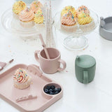 Done by Deer - Elphee - Silikon Alıştırma Bardağı - Yeşil