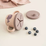 Done by Deer - Wally - 2'si 1 Arada Alıştırma Bardağı & Atıştırmalık Kabı - Pembe